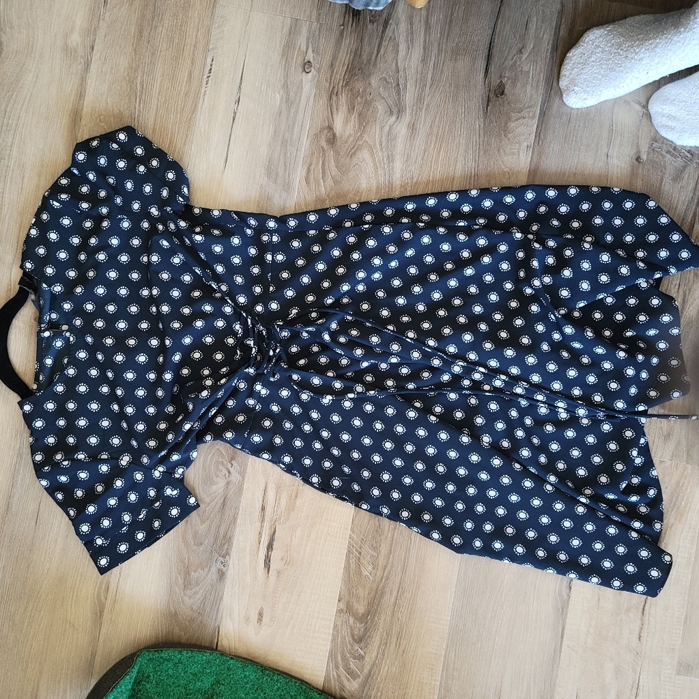 Banana Republic dark navy dress size 8